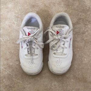 Reebok white sneakers